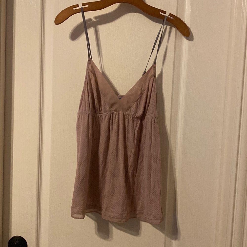 Jennifer Lopez Women’s Polka Dot Pink and Grey Pajama Top NWOT Size Medium
